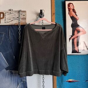 Urban Outfitters Olive Green Scoop Neck Pullover Sweater with pants